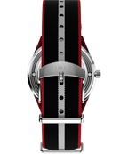 Marlin® Jet Quartz 38mm Fabric Strap Watch