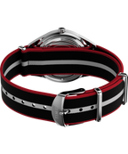 Marlin® Jet Quartz 38mm Fabric Strap Watch