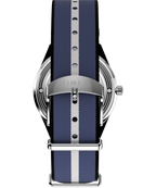 Marlin® Jet Quartz 38mm Fabric Strap Watch