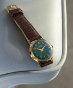 Marlin® Quartz 34mm Leather Strap Watch