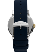 Marlin® Quartz GMT 40mm Leather Strap Watch